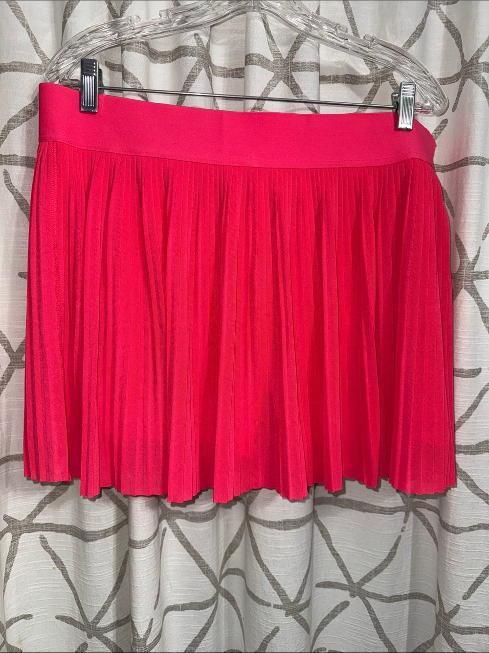 No Boundaries Bright Pink Pleated Skort